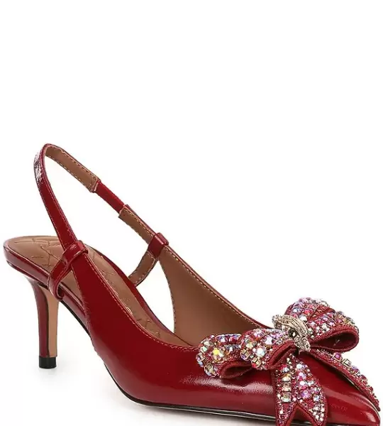 Belgravia Bow Slingback Dress Pumps