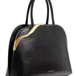 Malverne Double Top Handle Leather Satchel