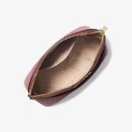 Jet Set Travel Medium Signature Logo Dome Crossbody Bag