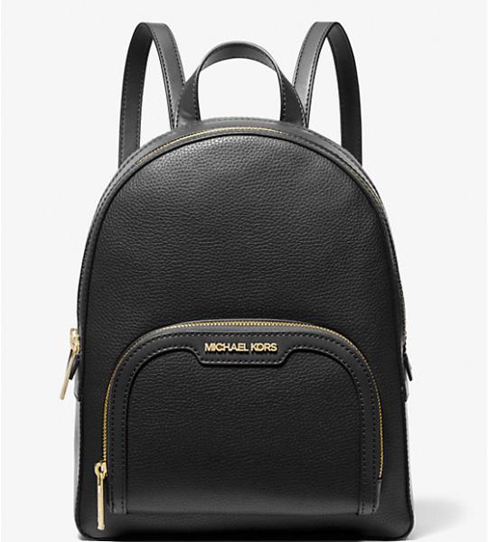 Jaycee Medium Pebbled Leather Backpack