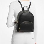 Jaycee Medium Pebbled Leather Backpack