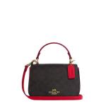 Lysa Top Handle Bag In Signature Canvas With Gold