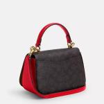 Lysa Top Handle Bag In Signature Canvas With Gold
