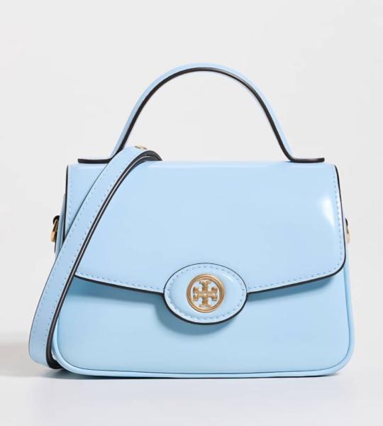 Tory Burch Small Robinson Cross Body Bag | Blue