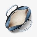 Michael Kors Blue Mercer Medium Satchel - Darveys